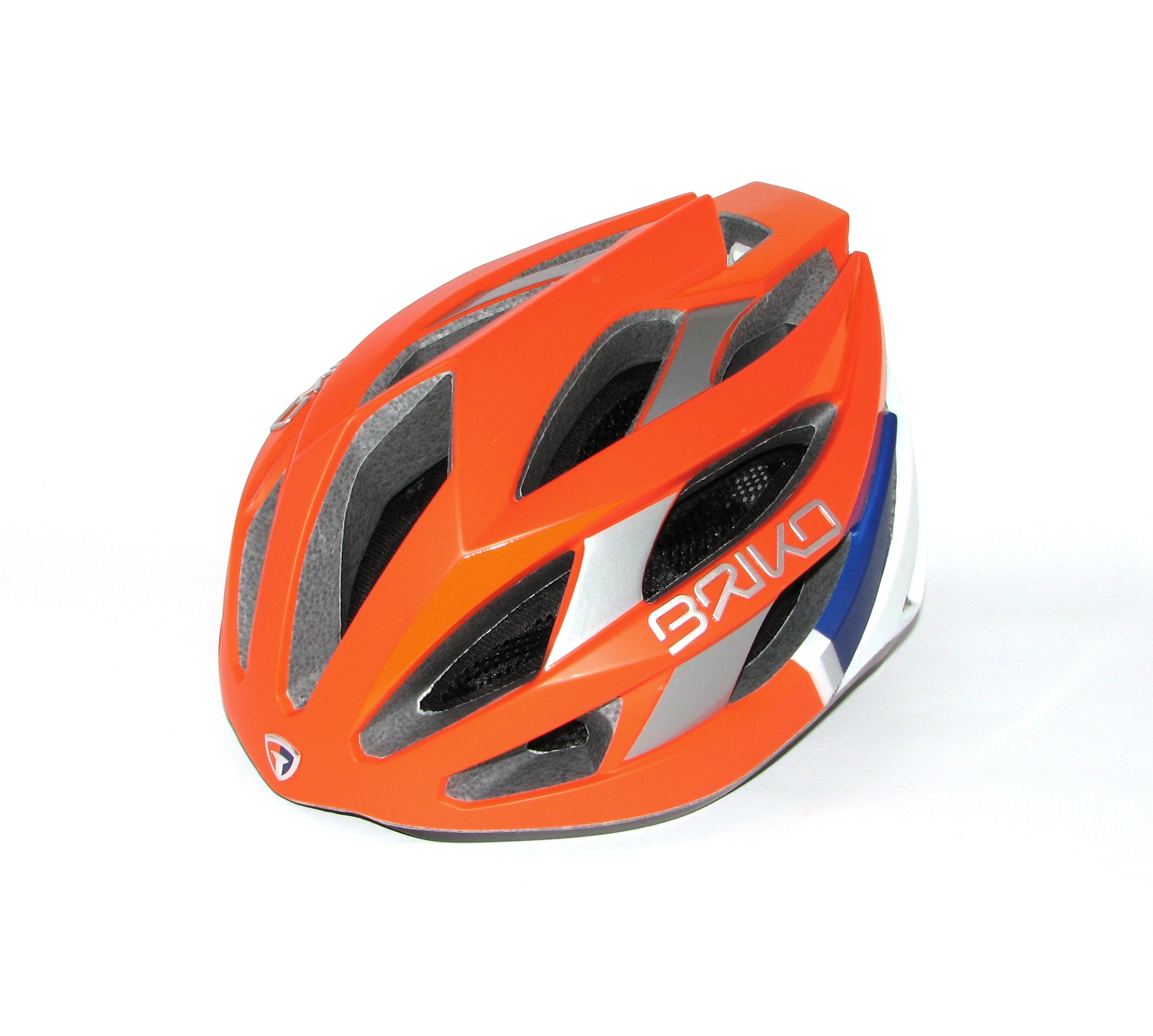 Велошлем Briko Fuoco Orange-Wh M